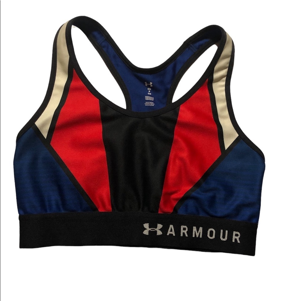 Under Armour USA Compression Sports Bra Size Small